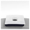Image of Purifas FaceShield fitted over a treatment table face rest