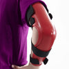 Image of Red watercolours thermoplastic elbow splint