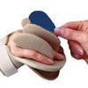 Image of Rolyan sof-foam palm shield with large foam thumb piece