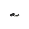 Image of Saebostep eyelet hook kit black hooks for one shoe