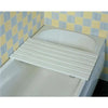Image of Savanah slatted bath board fitted across a bath