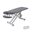 Image of SC Contour Massage Table w/Wheels in Austex Studio+ Pewter vinyl (AI colour preview)