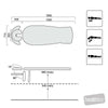 Image of SC Contour Massage Table hi lo height positions