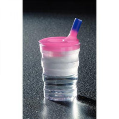 sure grip mug with temperature lid turned pink for hot drink