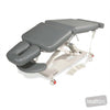 Image of SX ART Deluxe Therapy Table - Three Section, Mid-Lift, 80mm Foam w/Castors in Silex Metal silicone (AI colour preview)