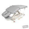 Image of SX ART Deluxe Therapy Table - Three Section, Mid-Lift, 80mm Foam w/Castors in Silex Mist silicone (AI colour preview)