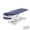 Image of SX Contour Massage Table w/Castors in Austex Studio+ Atlantic vinyl (AI colour preview)
