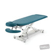 Image of SX Contour Massage Table w/Castors in Austex Studio+ Caribbean vinyl (AI colour preview)
