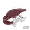 Image of SX Contour Massage Table - Mid-Lift w/Castors in Austex Studio+ Ruby vinyl (AI colour preview)