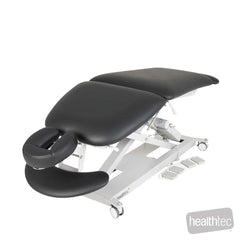 sx contour massage table mid lift back up view