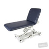 Image of SX GP Examination Table with Electric Backrest & Electric Locking Castors in Austex Studio+ Navy vinyl (AI colour preview)