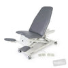 Image of SX Gynae Chair - Electric Backrest in Austex Studio+ Pewter vinyl (AI colour preview)