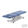 Image of sx treatment table flat position castor wheel detail