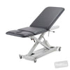Image of SX Treatment Table - Three Section with Electric Locking Castors in Austex Studio+ Charcoal vinyl (AI colour preview)