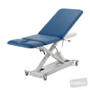 Image of SX Treatment Table - Three Section with Electric Locking Castors in Austex Studio+ Galaxy vinyl (AI colour preview)