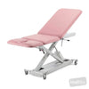 Image of SX Treatment Table - Three Section with Electric Locking Castors in Austex Studio+ Mink vinyl (AI colour preview)