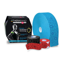 Theraband kinesiology tape rolls with xactstretch box
