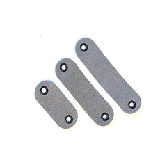 Ultra suede finger slings with aluminium grommets