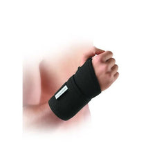 vulkan airxtend wrist support wrap with thumb opening worn on the wrist
