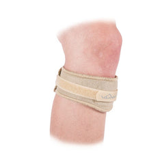 vulkan jumpers strap beige patella knee strap with silicone pad