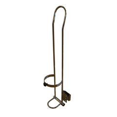 Chrome steel wheelchair oxygen cylinder holder bracket