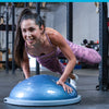 Image of Woman doing push ups on a bosu pro balance trainer