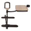 Image of Wonder Tray Premium showing tray, cup holder and handle from behind