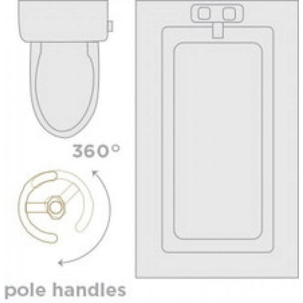 360Pro Stand Assist Pole 360 Rotation