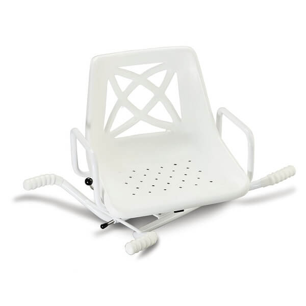 Durable Adjustable Swivel Bath Seat with Non Slip Rubber Feet