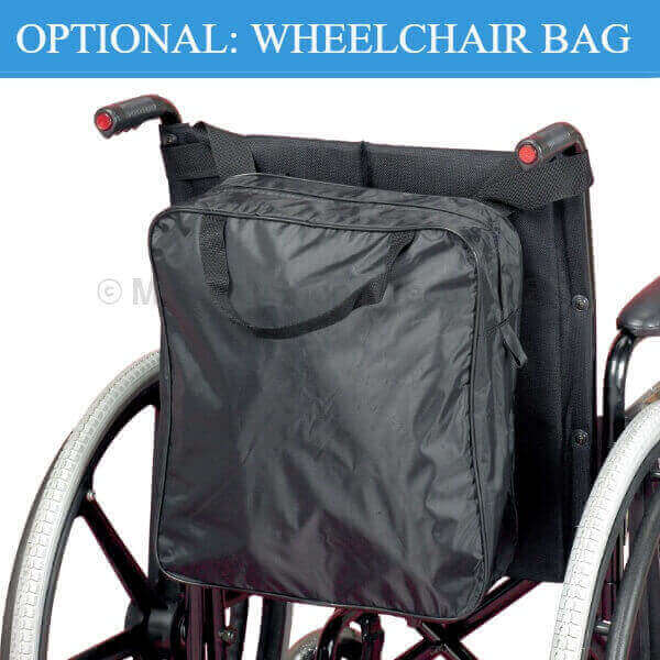AUSCARE Shopper 12 Attendant Propelled Wheelchair Addon Bag