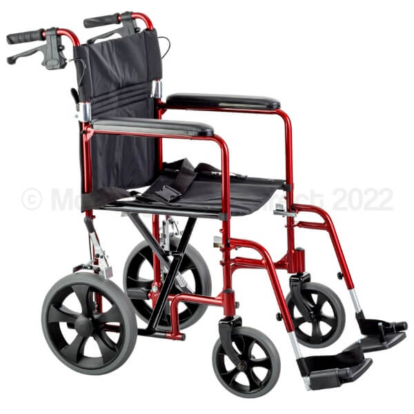 AUSCARE Shopper 12 Attendant Propelled Wheelchair Main Image