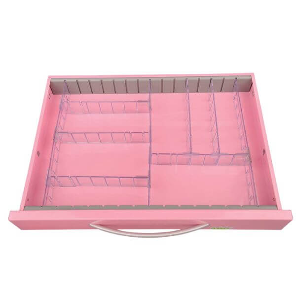 Adjustable Drawer Divider for Medical Trolley 76mm