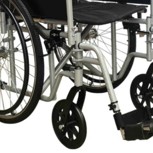 All Terrain 18 Inch Steel Wheelchair PA162 Front Castors