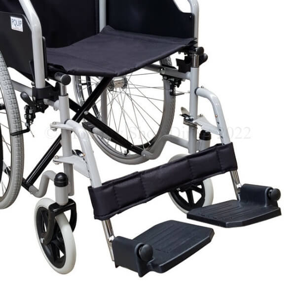 All Terrain 18 Inch Steel Wheelchair PA168 Footrests