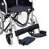 Image of All Terrain 18 Inch Steel Wheelchair PA168 Footrests