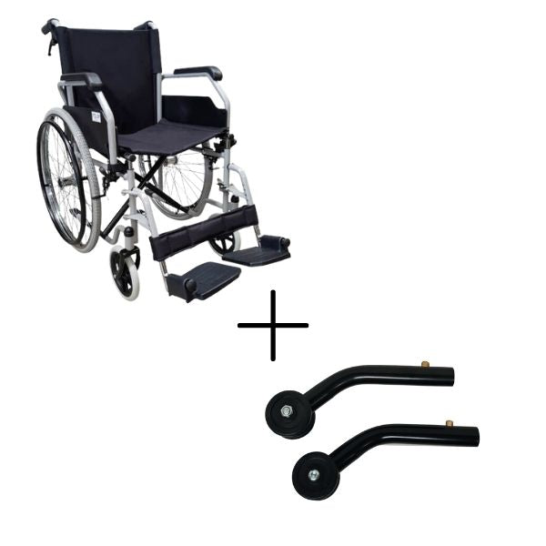 All Terrain 18 Inch Steel Wheelchair PA168
