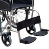 Image of All Terrain 20 Inch Steel Wheelchair PA148 Footrests