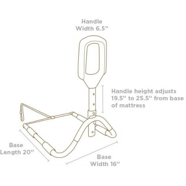 Confidence Bed Cane Handle Specification