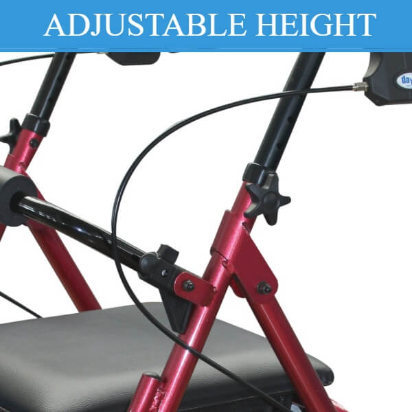 DAYS 102 Series Lightweight Slim Indoor Walker Ergonomic Handles