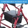 Image of DAYS 2-IN-1 Hybid Walker and Transit Chair Padded Seat
