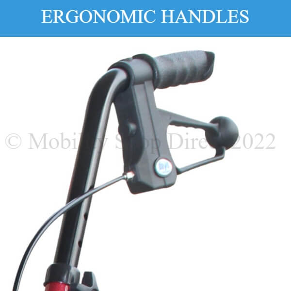 DAYS Heavy Duty Outdoor Bariatric Walker DAYS-HD Ergonomic Handles