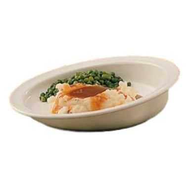 DAYS Hi-Lo Scoop Plate 23CM Diameter White