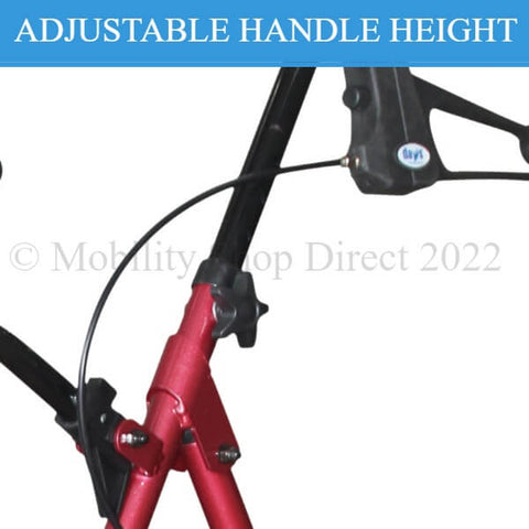 Multi Adjustable Narrow Outdoor Walker Adjustable Handle Height