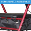 Image of Multi Adjustable Narrow Outdoor Walker Padded Seat