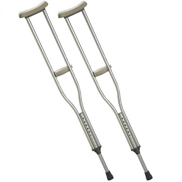 Aluminium Underarm Crutches