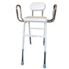 Image of Days Kitchen Perching Stool Front View Extended
