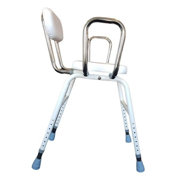 Days Kitchen Perching Stool Sideview Collapsed