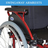 Image of Days Link Self Propelled Wheelchair Swingaway Armrests