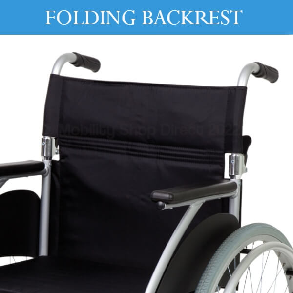 Days Swift Self Propelled Wheelchair Folding Backrest