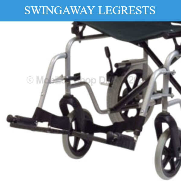 Days Whirl Attendant Propelled Wheelchair Swingaway Leg Rests